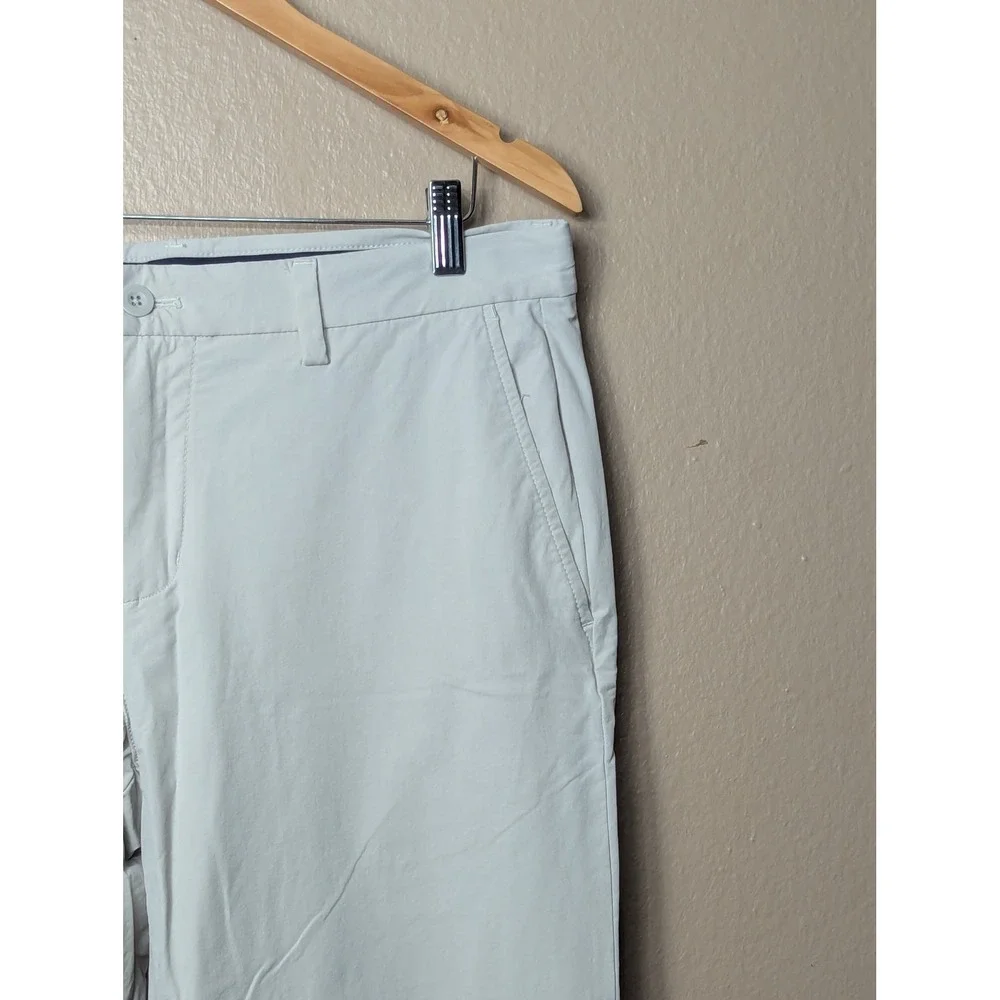 Vineyard Vines On-The-Go Pants Men 33x32 Khaki Chino Performance Stretch